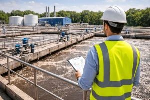 Planta de tratamiento de aguas bien operada