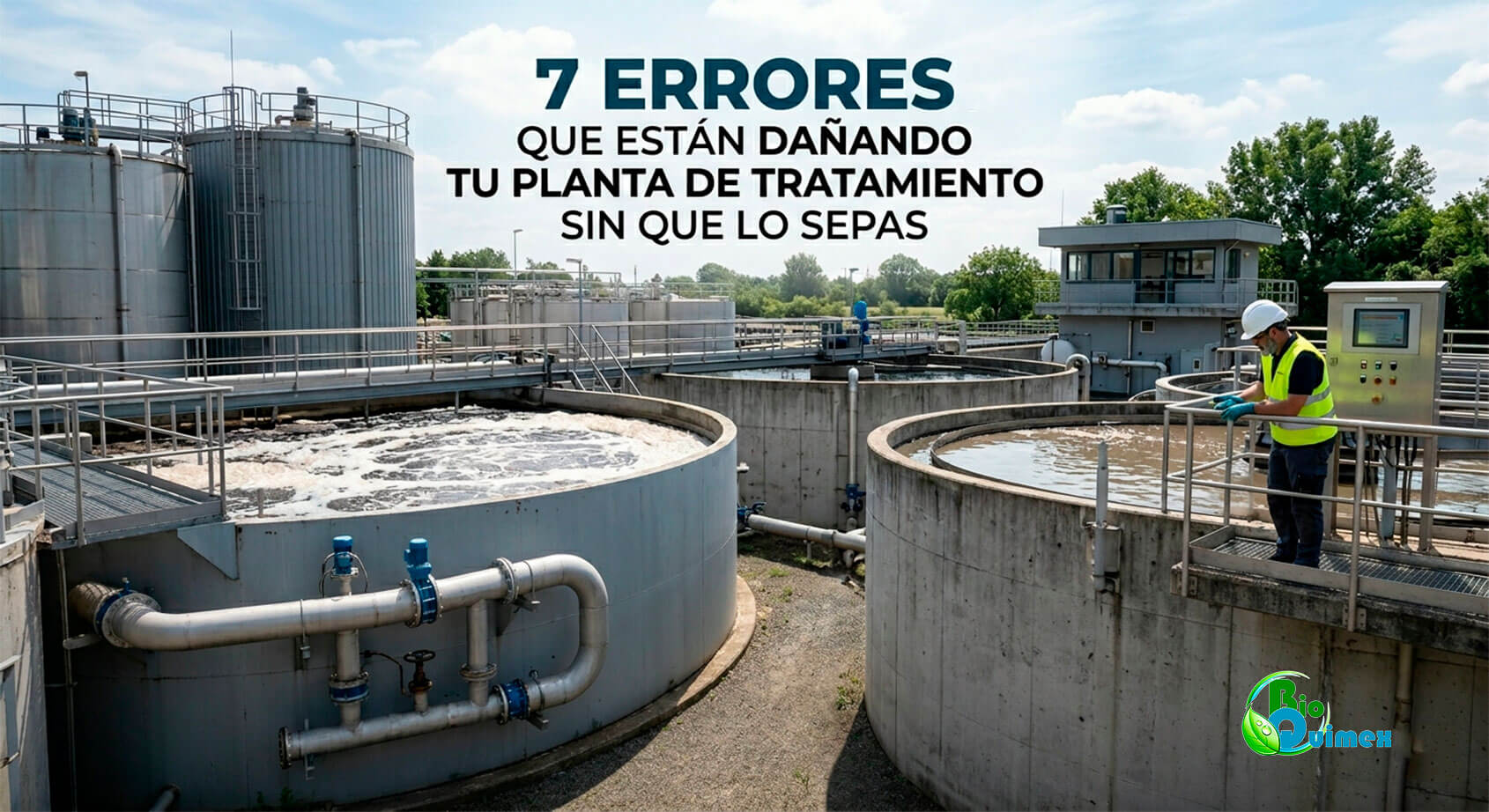7 errores que están dañando tu planta de tratamiento